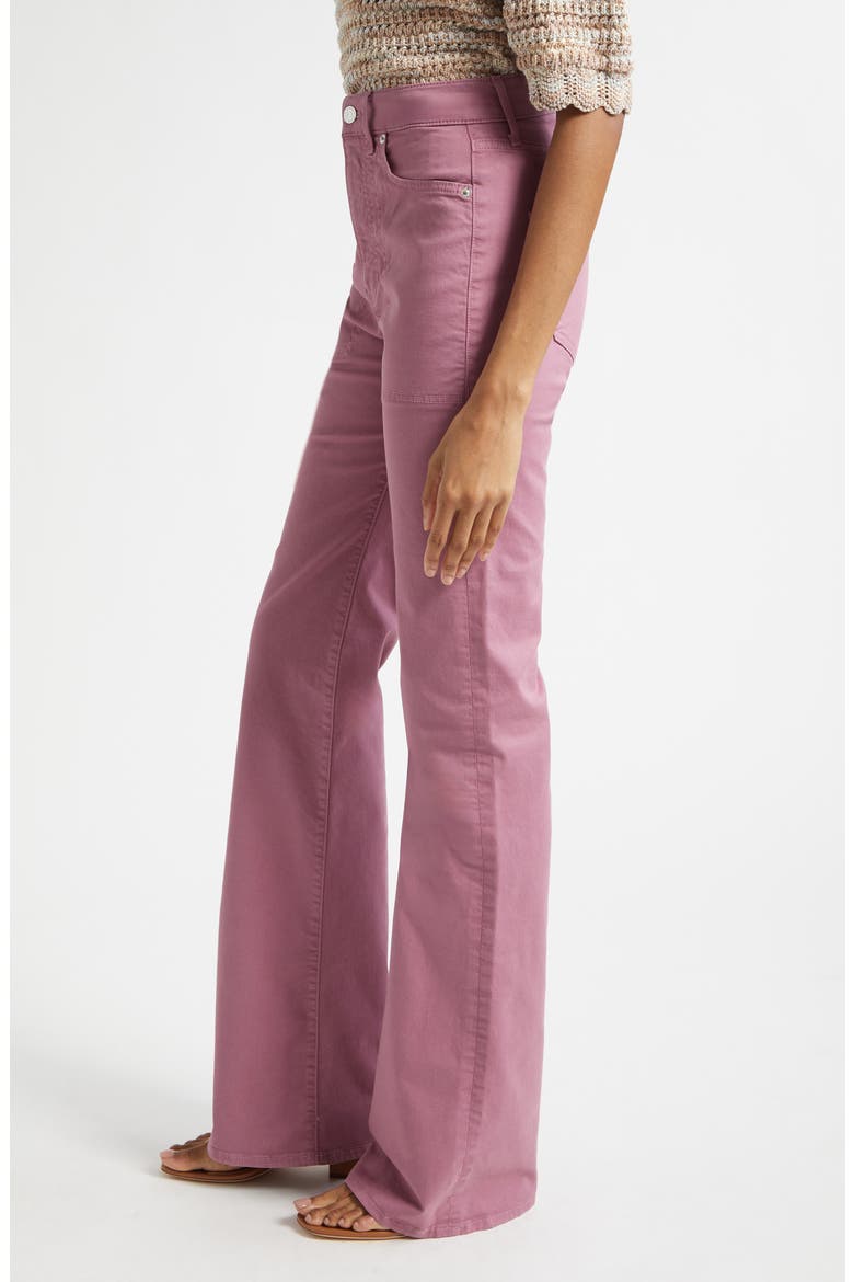 Crosbie Stitch Pocket High Waist Wide Leg Pants, Alternate, color, ORCHID HAZE