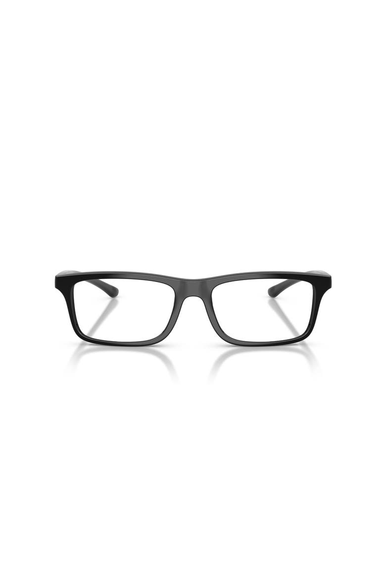 54mm Rectangle optical glasses, Alternate, color, Black