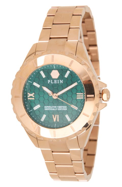 Plein Heaven Bracelet Watch, 38mm