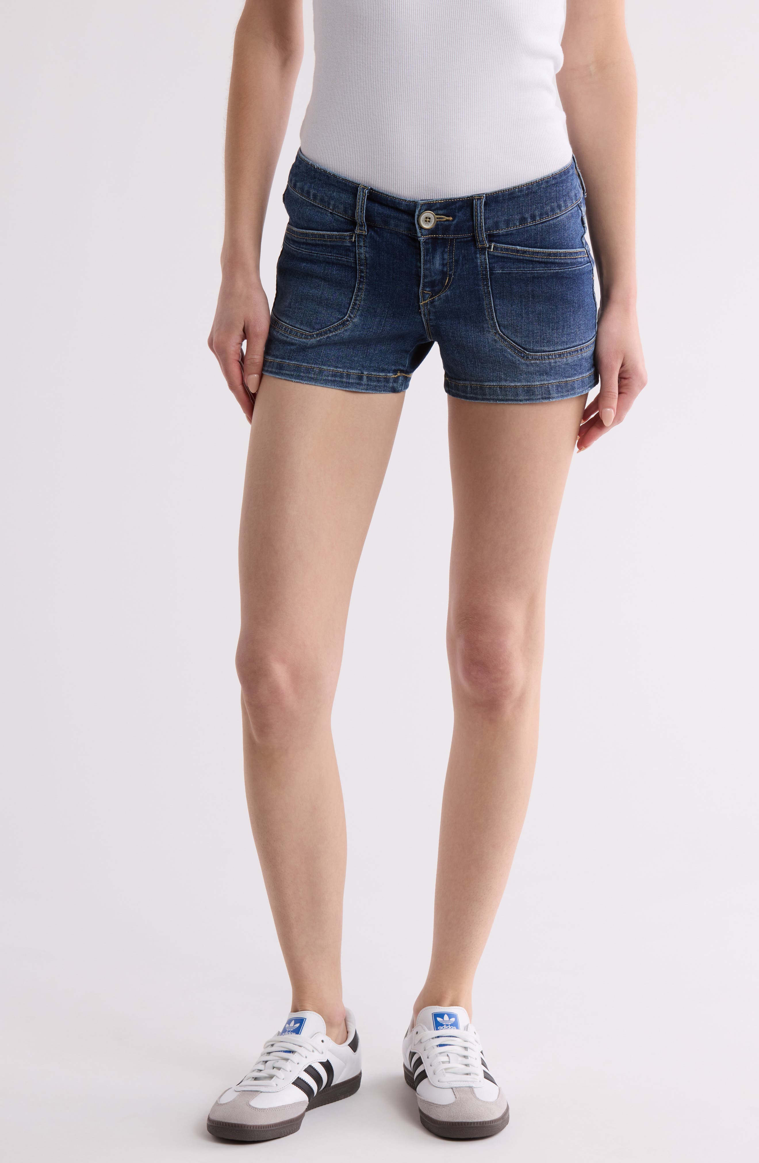 UNIONBAY Delaney Utility Denim Shorts