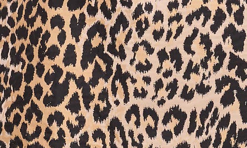 Amanda Uprichard Bethany Skort Romper In Leopard Jacquard