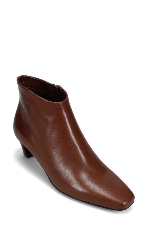 Sadie Leather Bootie