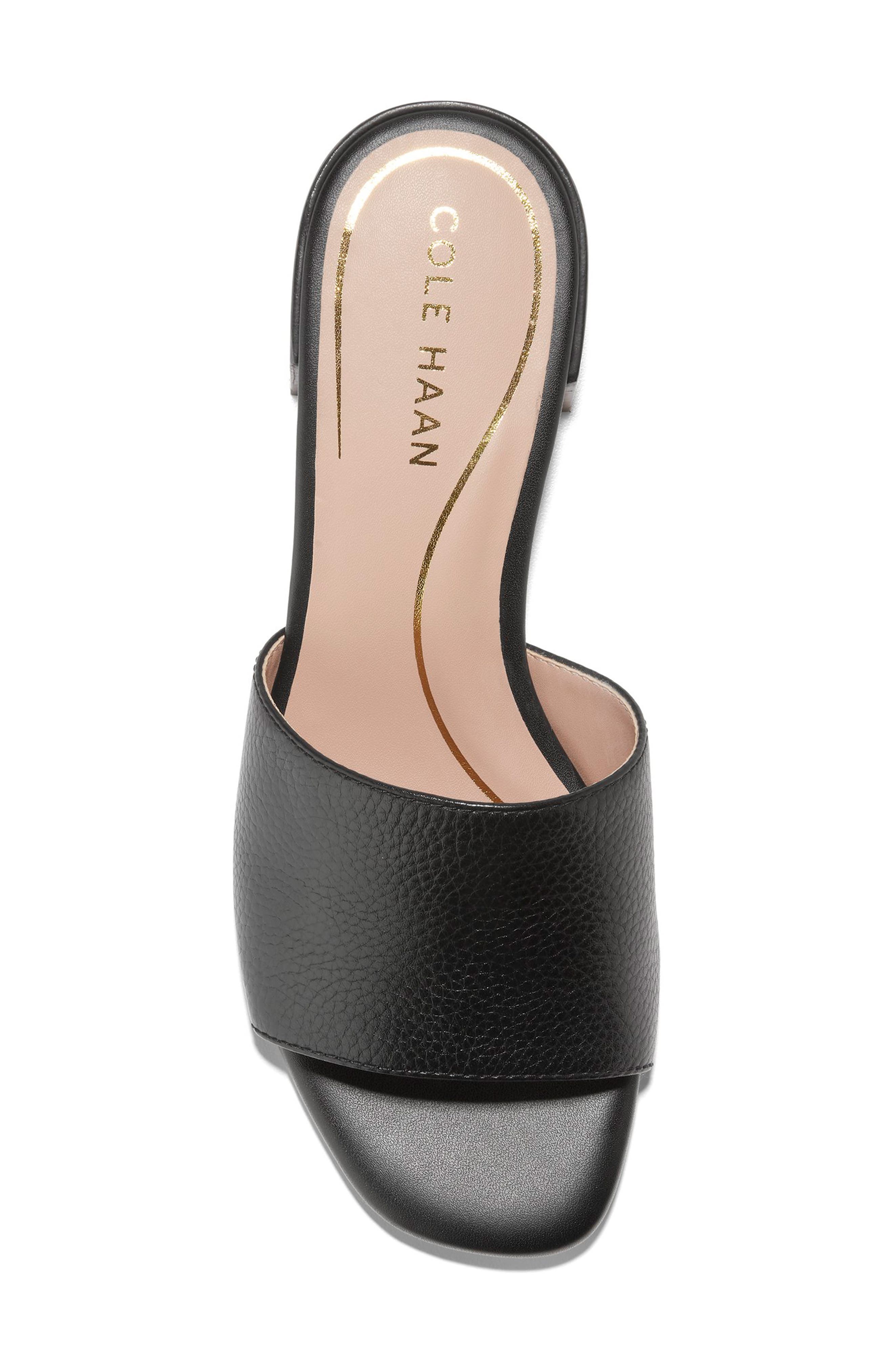 Cole Haan Calli Single Band Block Heel Slide Sandal, Alternate, color, 