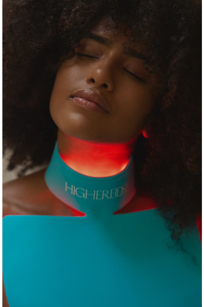 Red Light Neck Enhancer, Alternate, color, BLUE