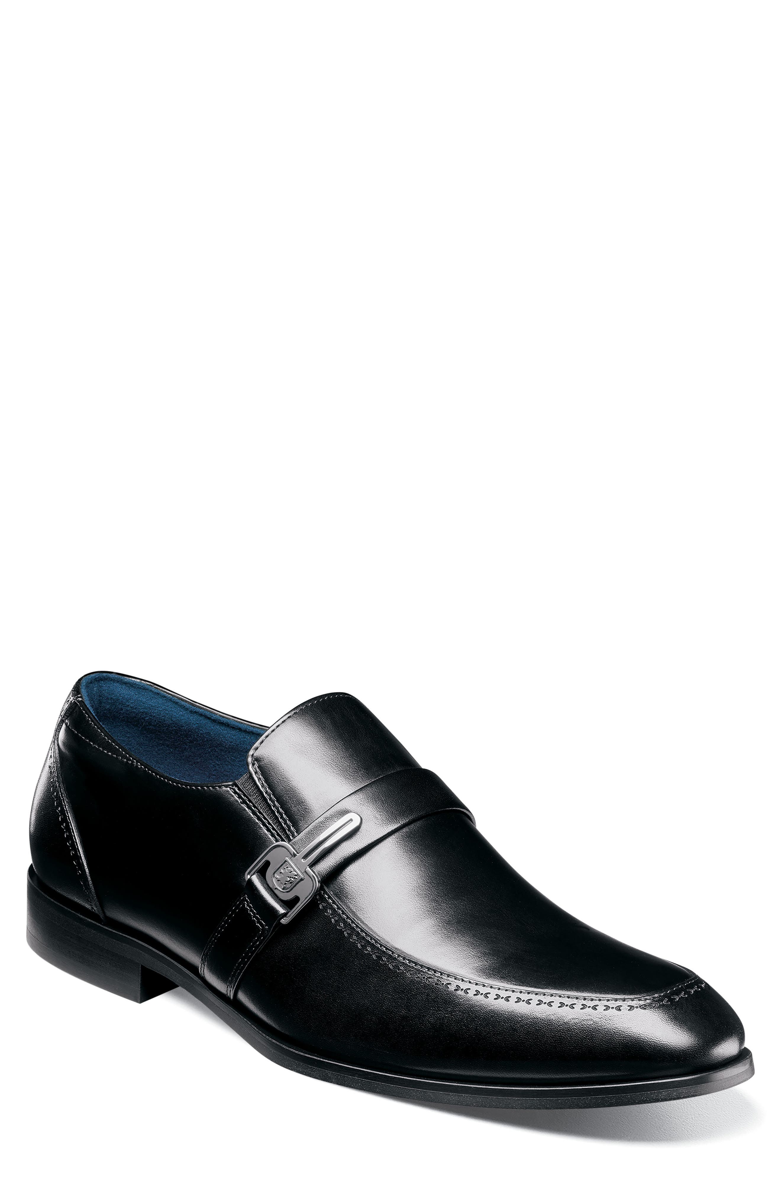 Stacy Adams Buckley Apron Toe Loafer, Main, color, 