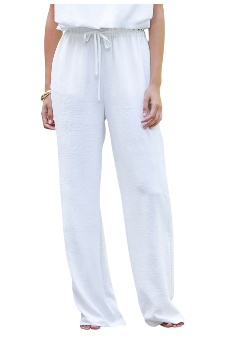 Bishop + Young Serafina Drawstring Pant, Main, color, White