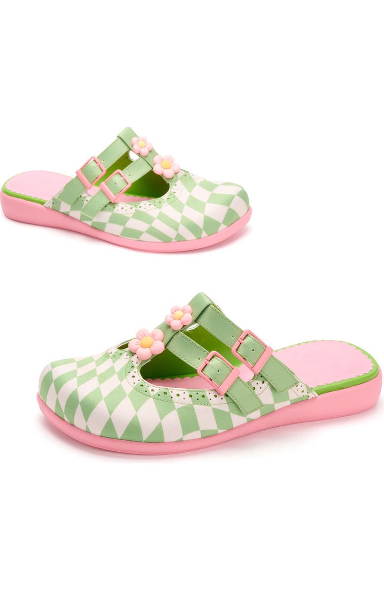 Hot Chocolate Design Shaken Squares Women's Mary Jane Clogs, Alternate, color, Shaken Squares