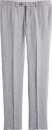 Jack Victor Pablo Flat Front Linen Trousers