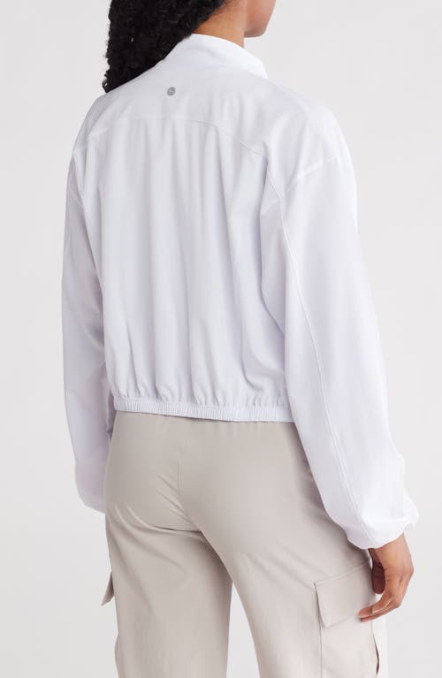 X By Gottex Full Zip Woven Jacket