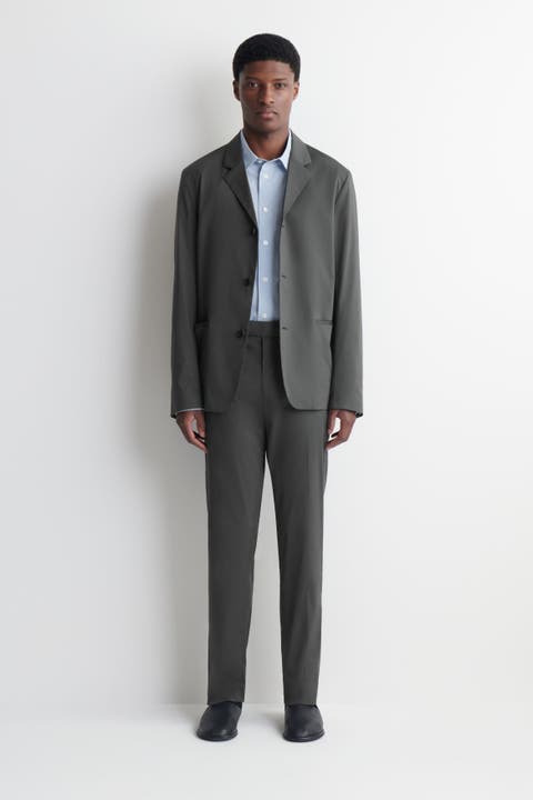 Cotton Slim-fit Trousers