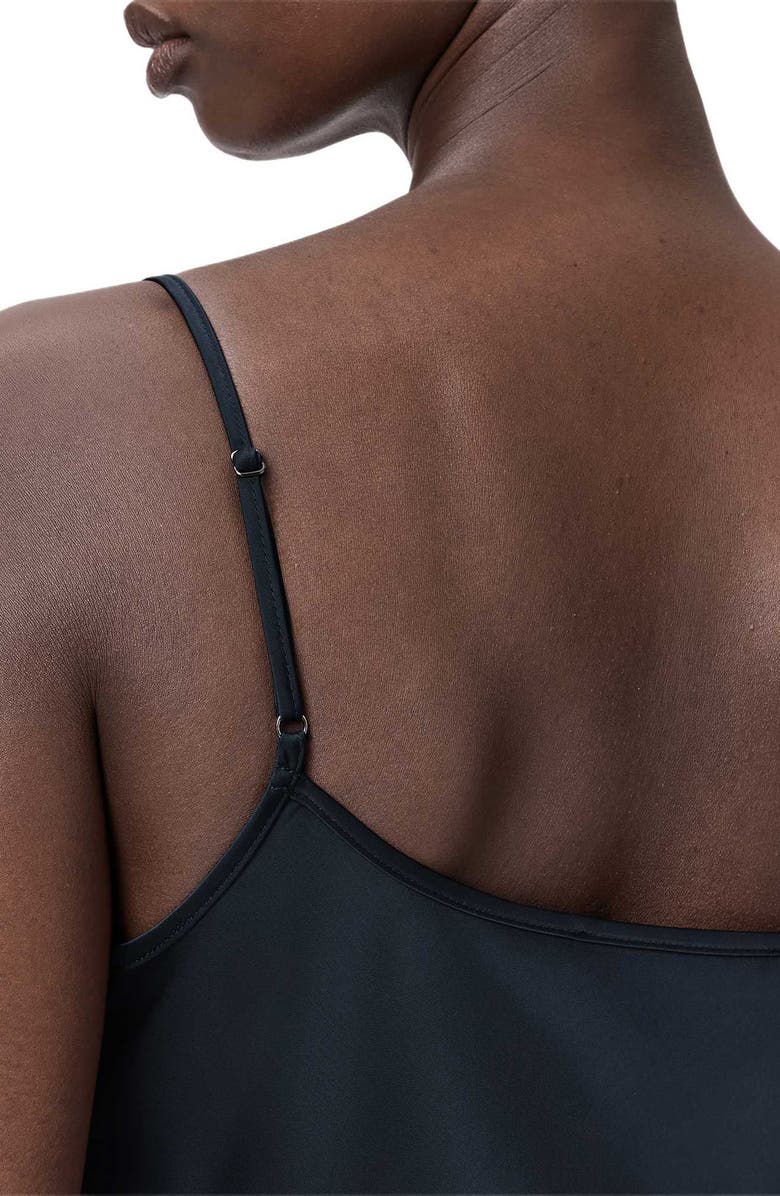 AllSaints Hadley Satin Slipdress, Alternate, color, 