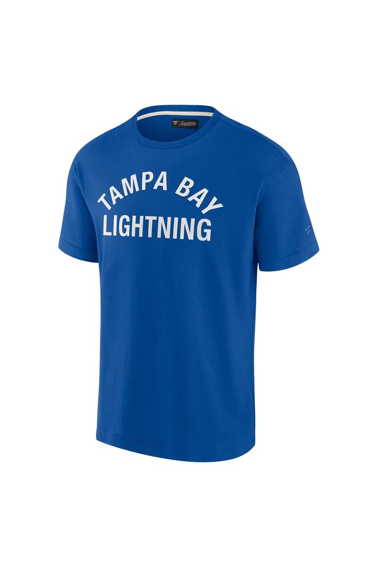 Unisex Fanatics Signature Royal Tampa Bay Lightning Elements Super Soft Short Sleeve T-Shirt, Alternate, color, Royal