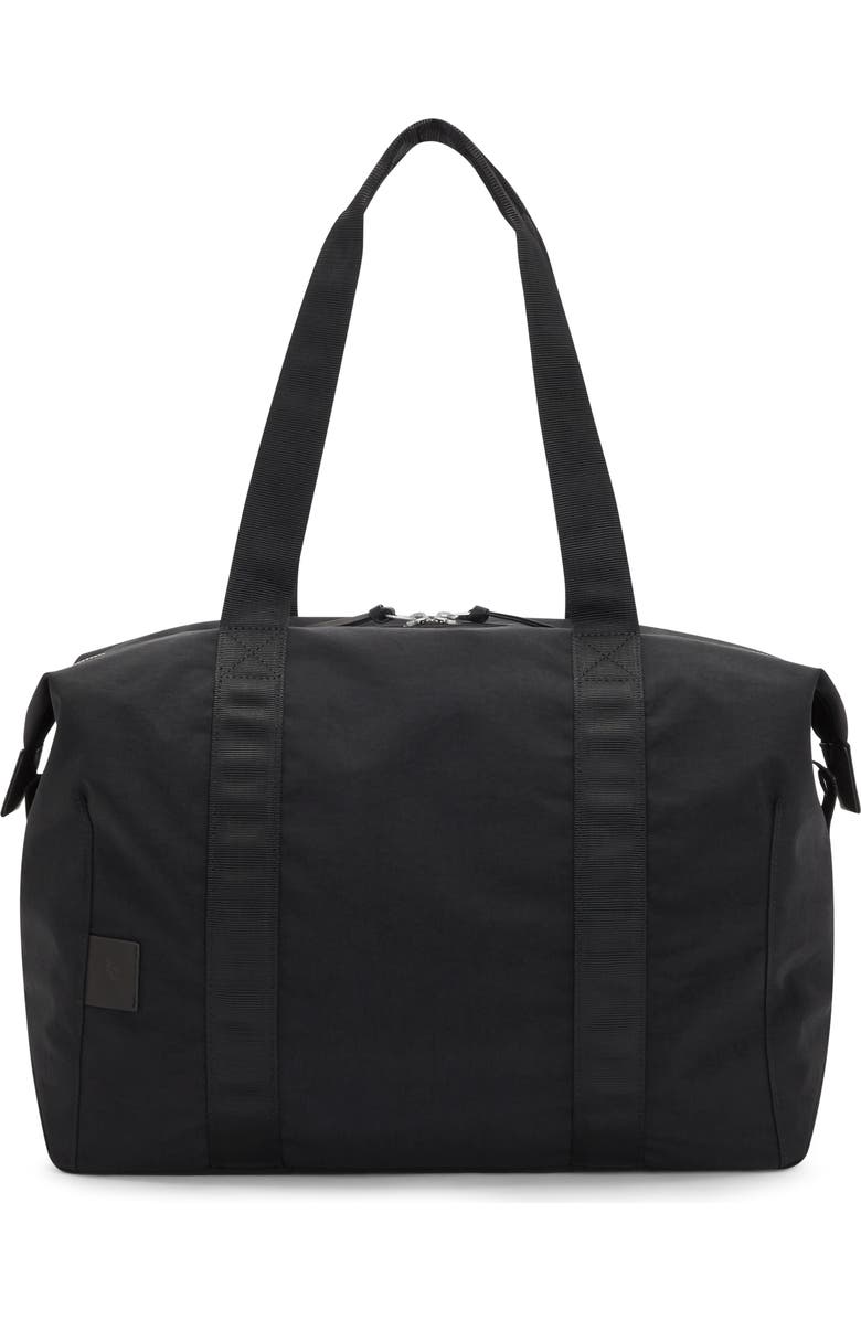 LOJEL NIRU 24-Hour Travel Weekender Duffel Bag with Overnight Capacity, Alternate, color, All Black