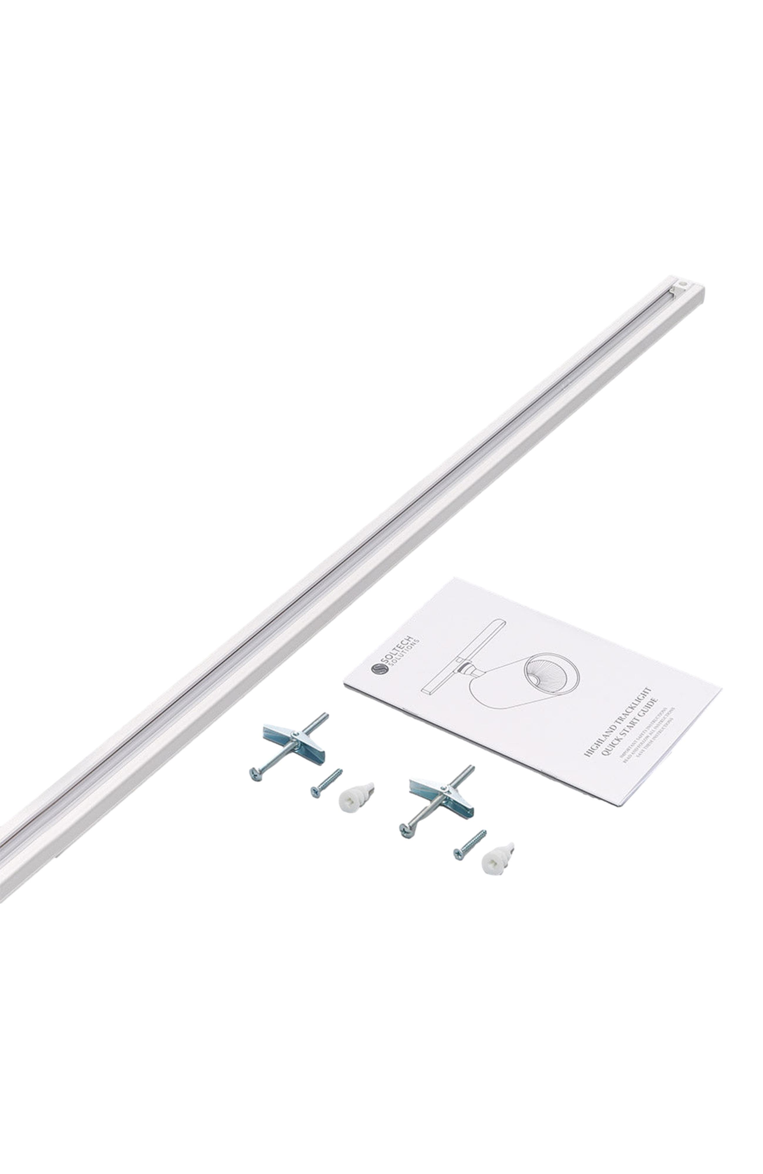 Soltech Highland Track Rail in White 