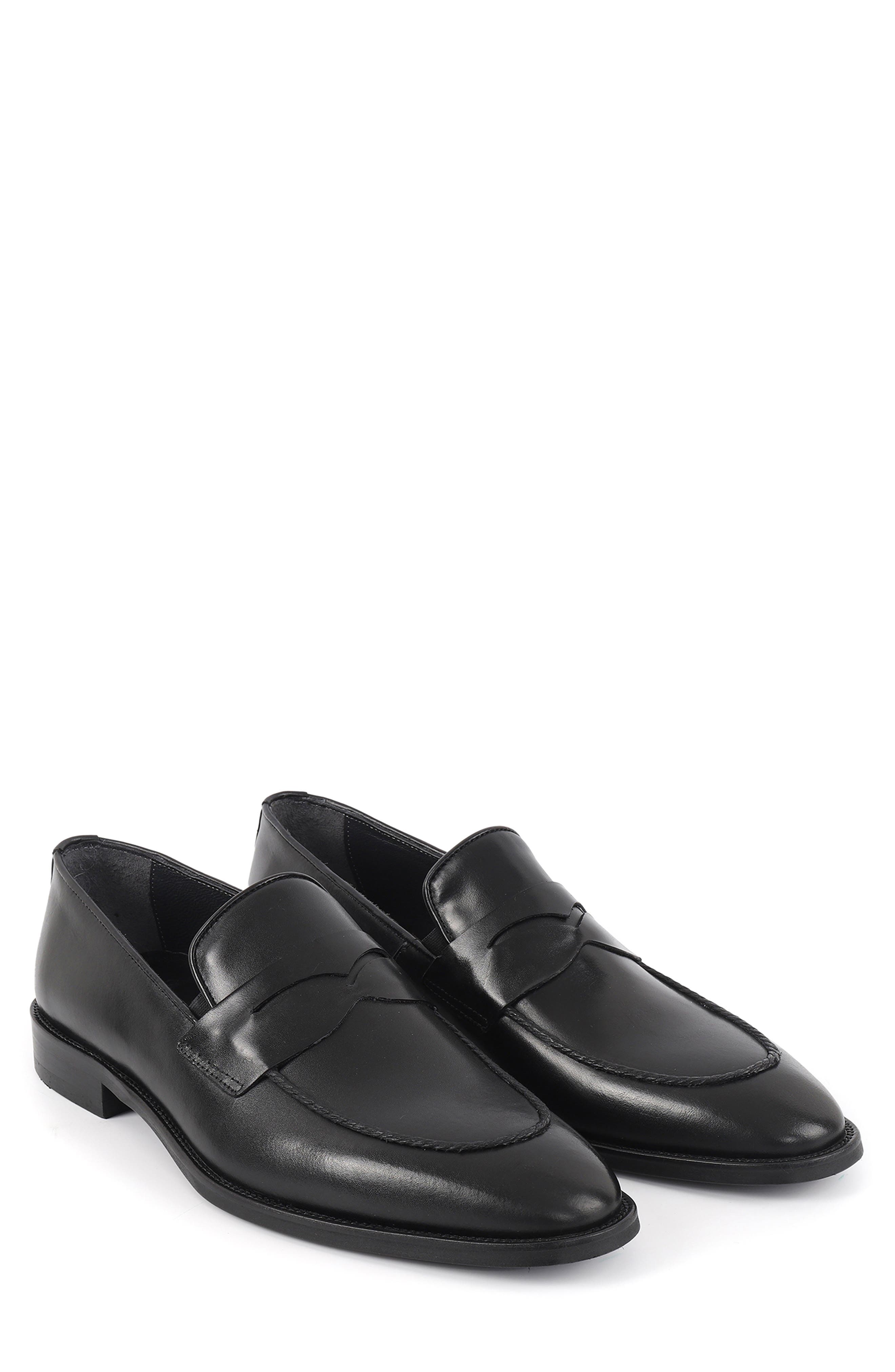 VELLAPAIS Bentonni Penny Loafer, Alternate, color, Black