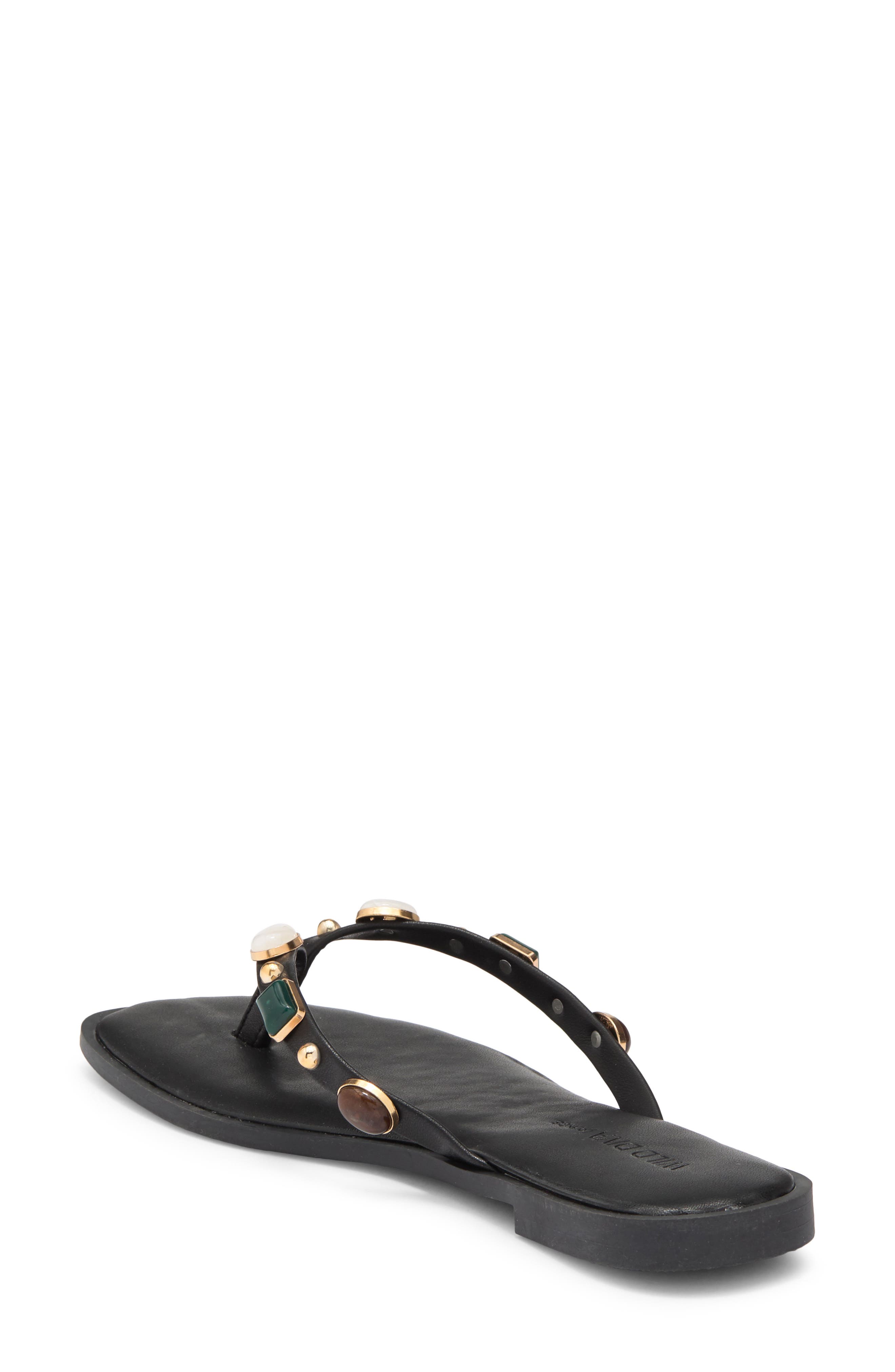 Cyra Flip Flop, Alternate, color, BLACK