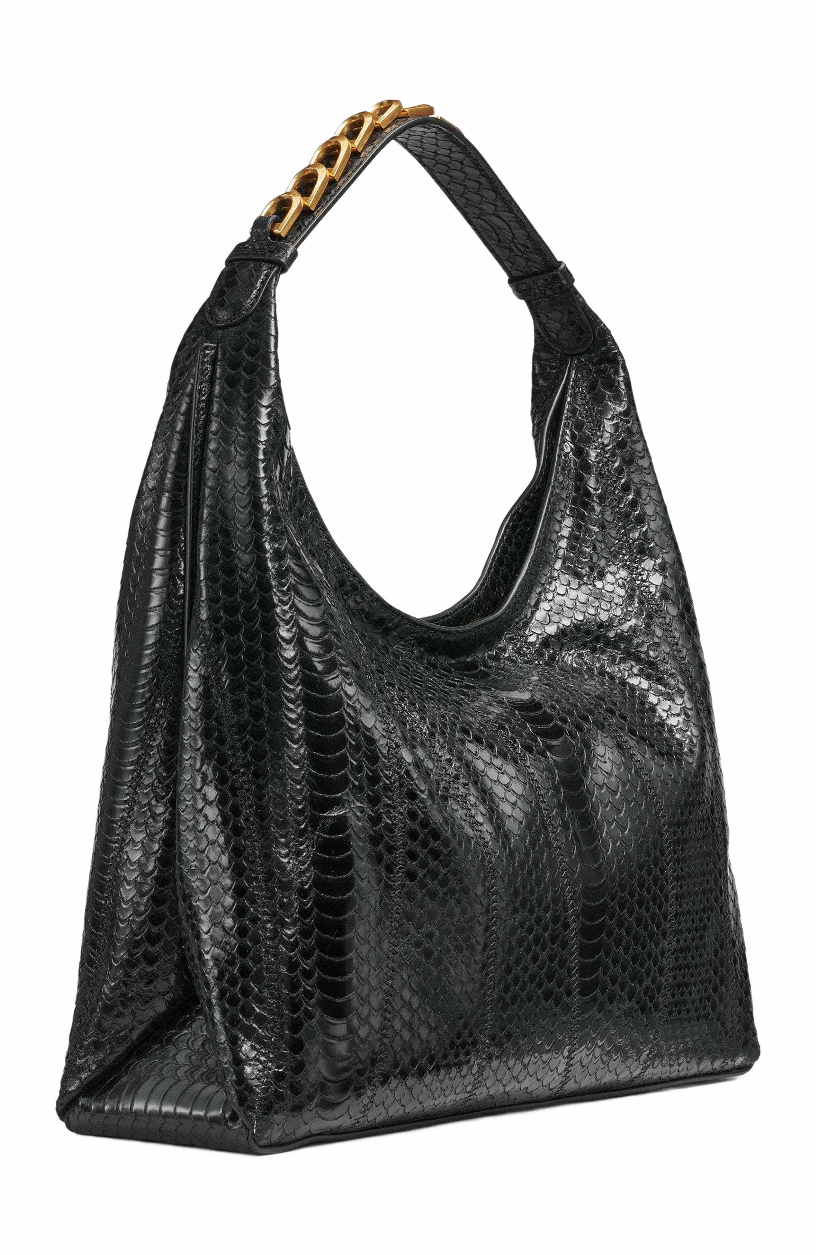 Donna Karan New York Bellmore Small Skipper Snake Shoulder Bag, Alternate, color, 