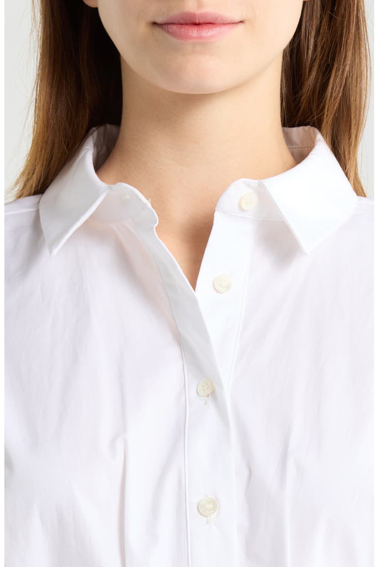 Primrose Button-Up Shirt, Alternate, color, WHITE