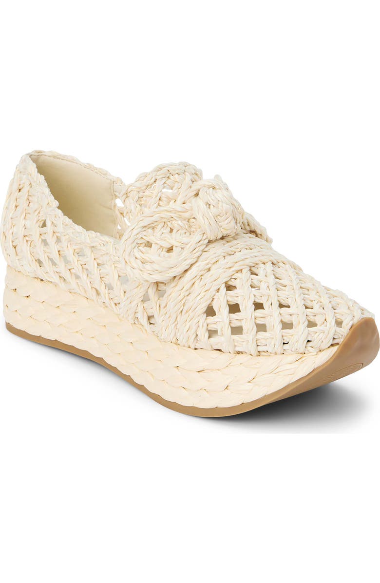 Coconuts by Matisse Espanola Woven Raffia Platform Sneaker, Main, color,