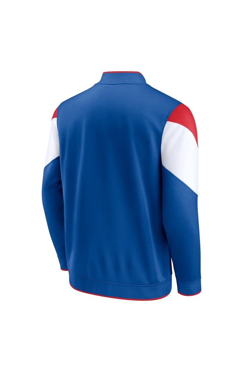 FANATICS Men's Fanatics Branded Royal Philadelphia 76ers League Best Performance Full-Zip Jacket, Alternate, color, Royal