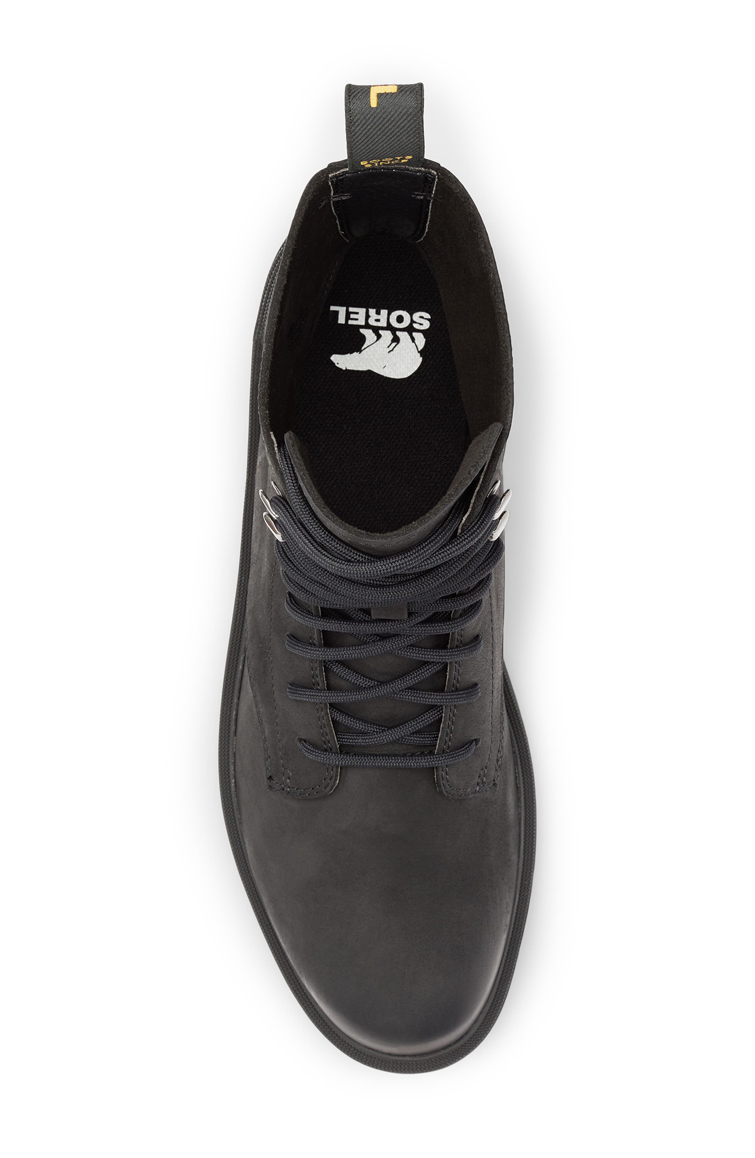 SOREL Hi-Line Waterproof Lace-Up Boot, Alternate, color, 