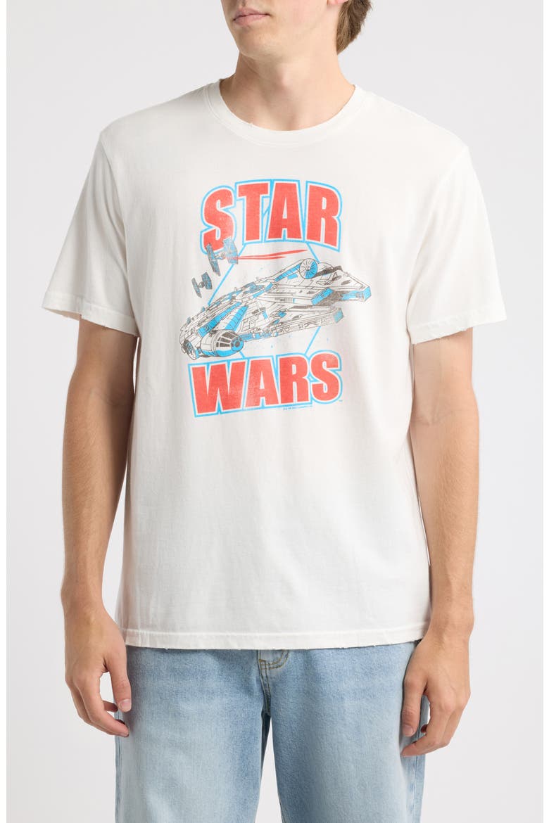 Star Wars Graphic T-Shirt, Main, color, VINTAGE WHITE