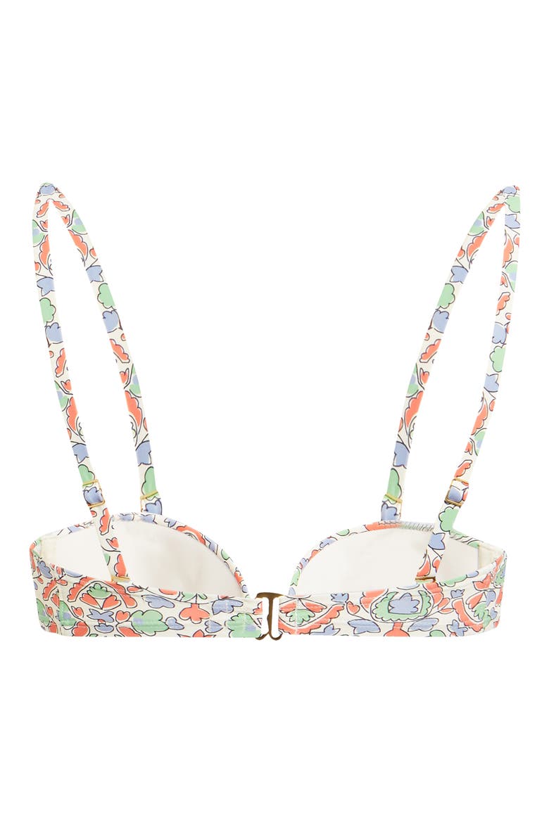 Underwire Bandeau Bikini Top, Alternate, color, LEGACY PAISLEY