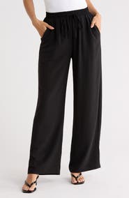 Leith Airflow Pull-On Wide Leg Pants