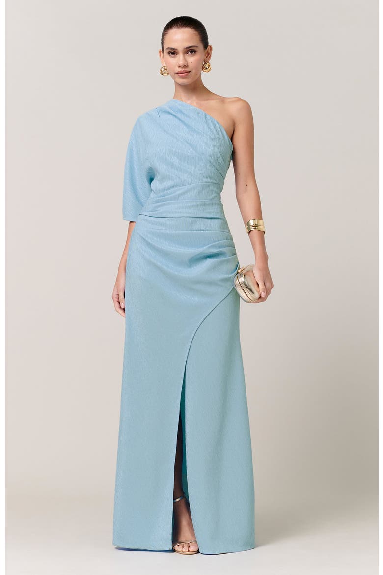 Monza Maxi Dress, Alternate, color, Sky Blue