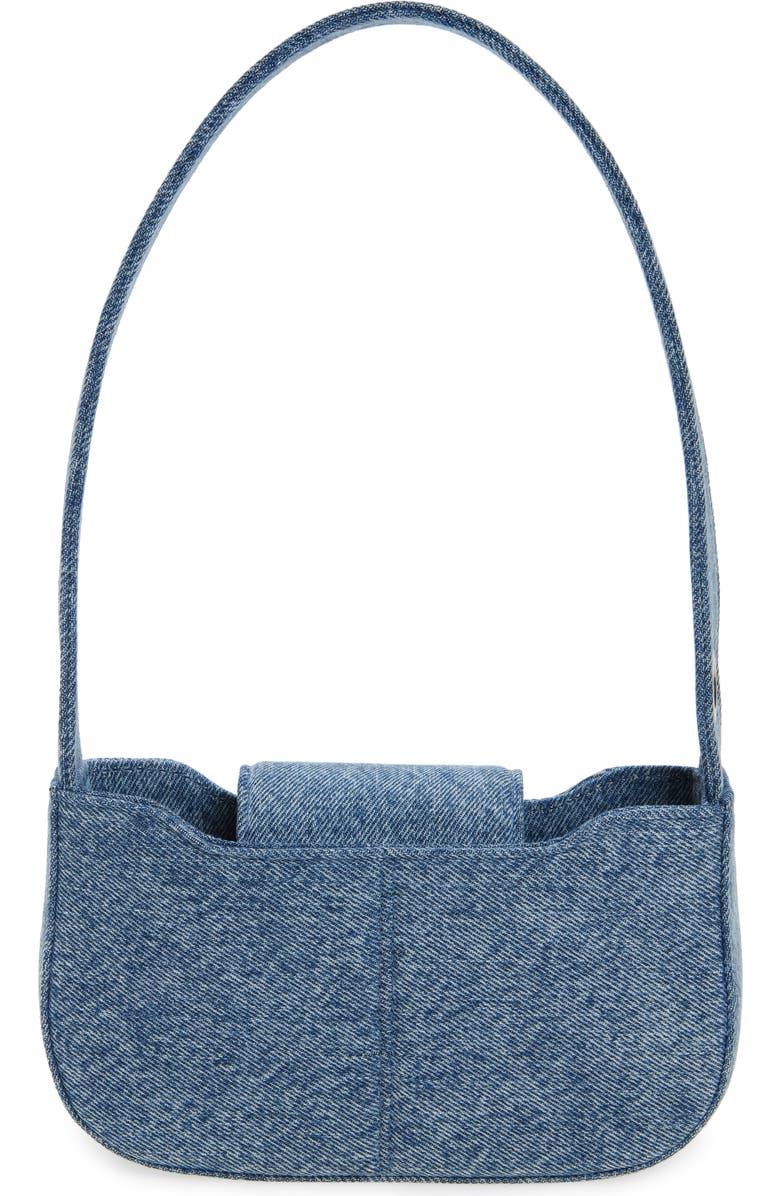 Justine Clenquet Dylan Denim Top Handle Bag, Alternate, color,