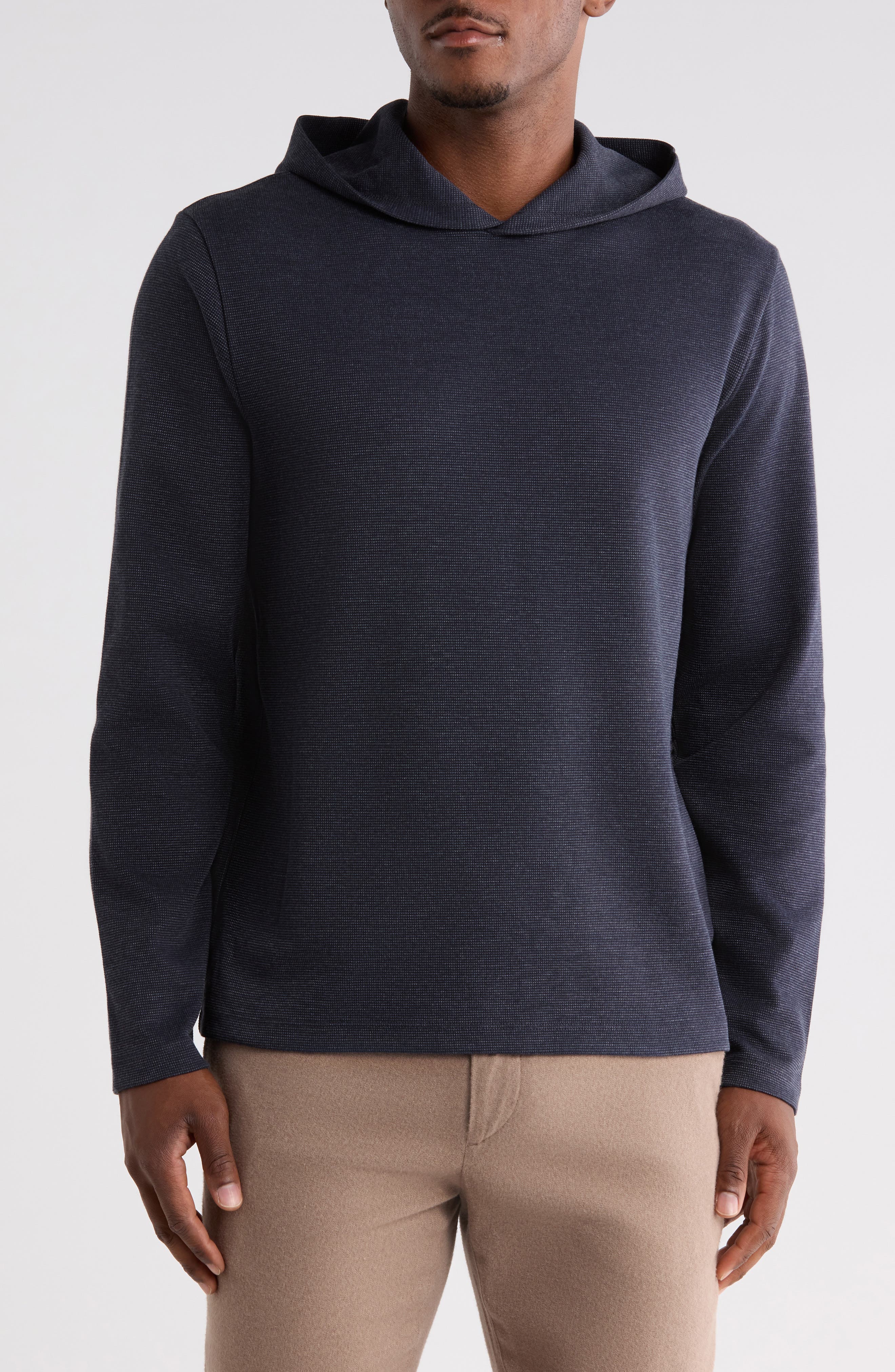 Double Face Piqué Hoodie