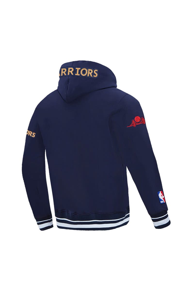 PRO STANDARD Men's Pro Standard Navy Golden State Warriors 2024/25 City Edition Pullover Hoodie, Alternate, color, 