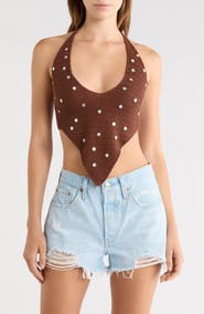 PacSun Maribel Knit Halter Top