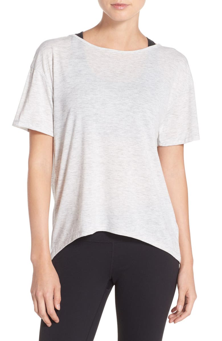 Alternative 'Pony' Open Back Jersey Tee, Main, color, 