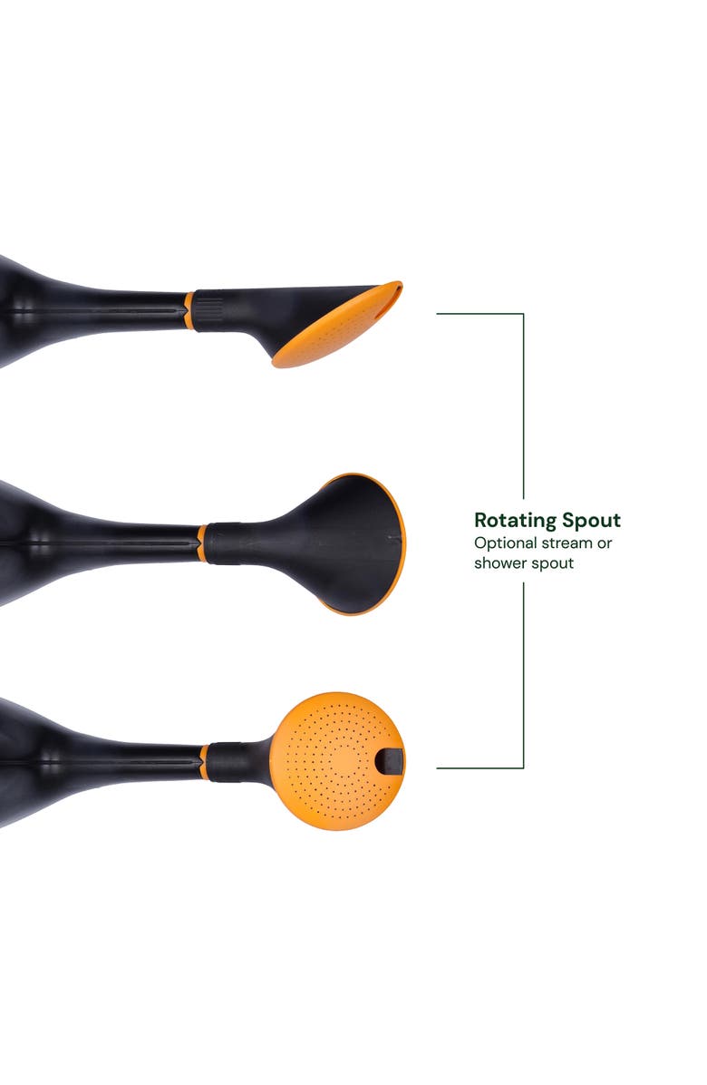 Bloem Easy Pour Watering Can Black 1.6 Gallon, Alternate, color, Black