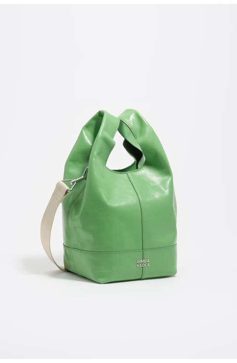 Medium Leather Tote Bag