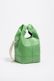 Bimba y Lola Medium Leather Tote Bag