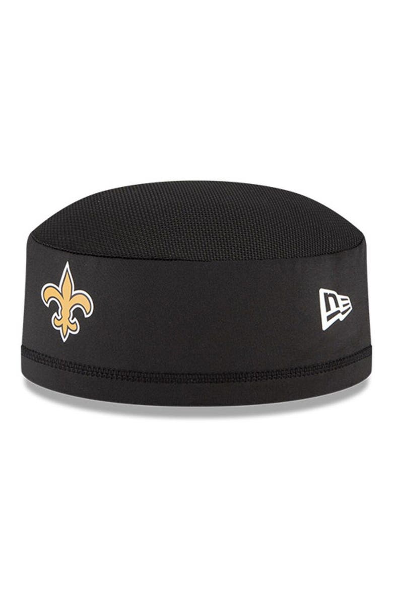Men's New Era Black New Orleans Saints NFL Training Skully Cap, Main, color, Black