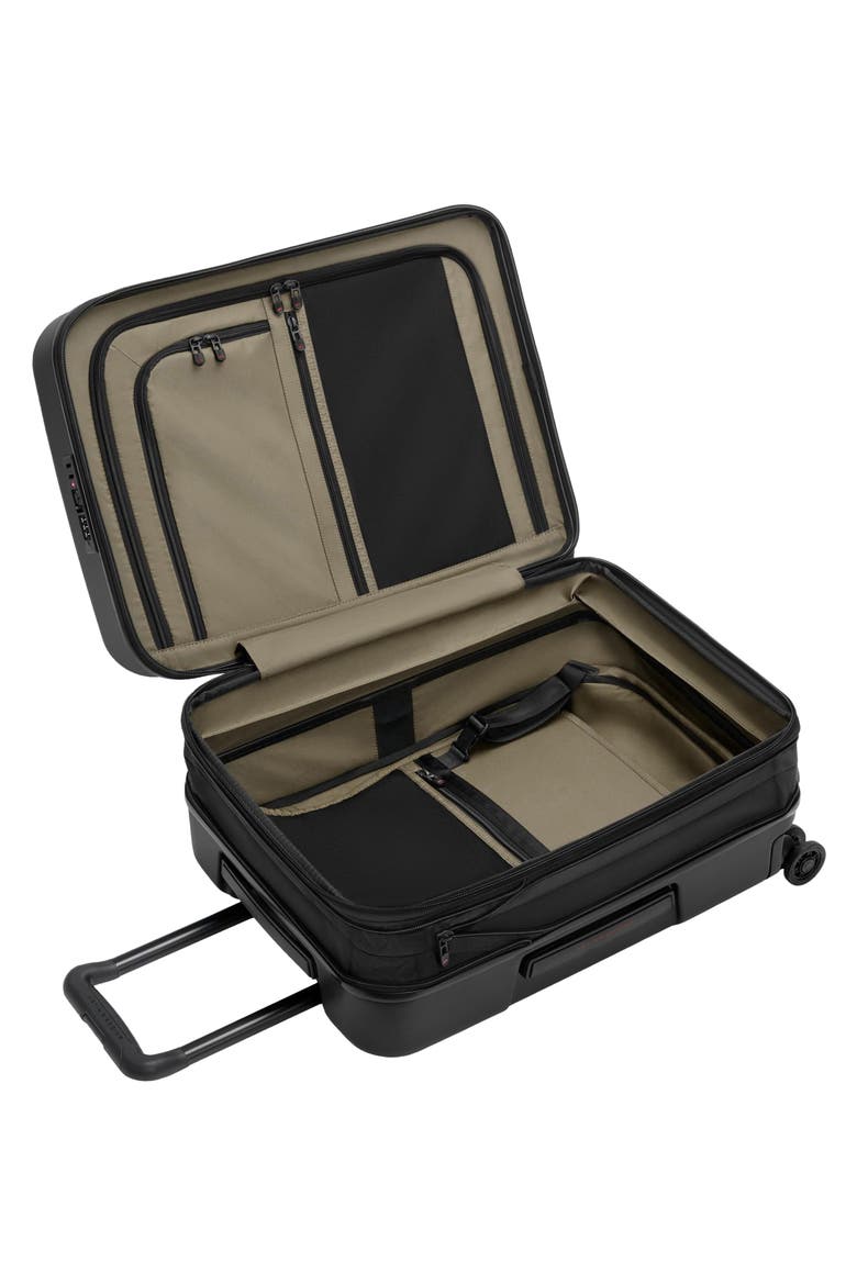 ZDX Global 21 Inch Hardside Carry-On Suitcase, Alternate, color, BLACK