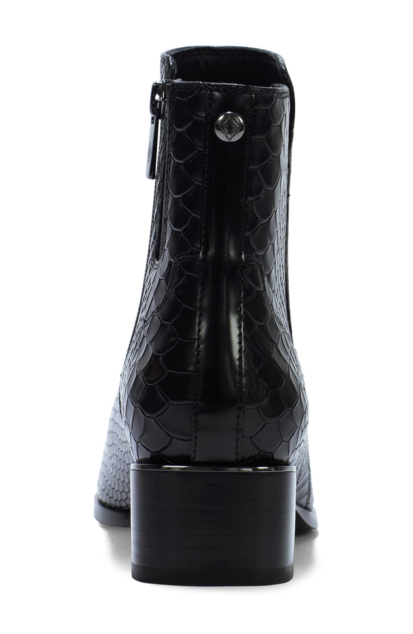 Donald Pliner Snakeskin Embossed Bootie, Alternate, color, 