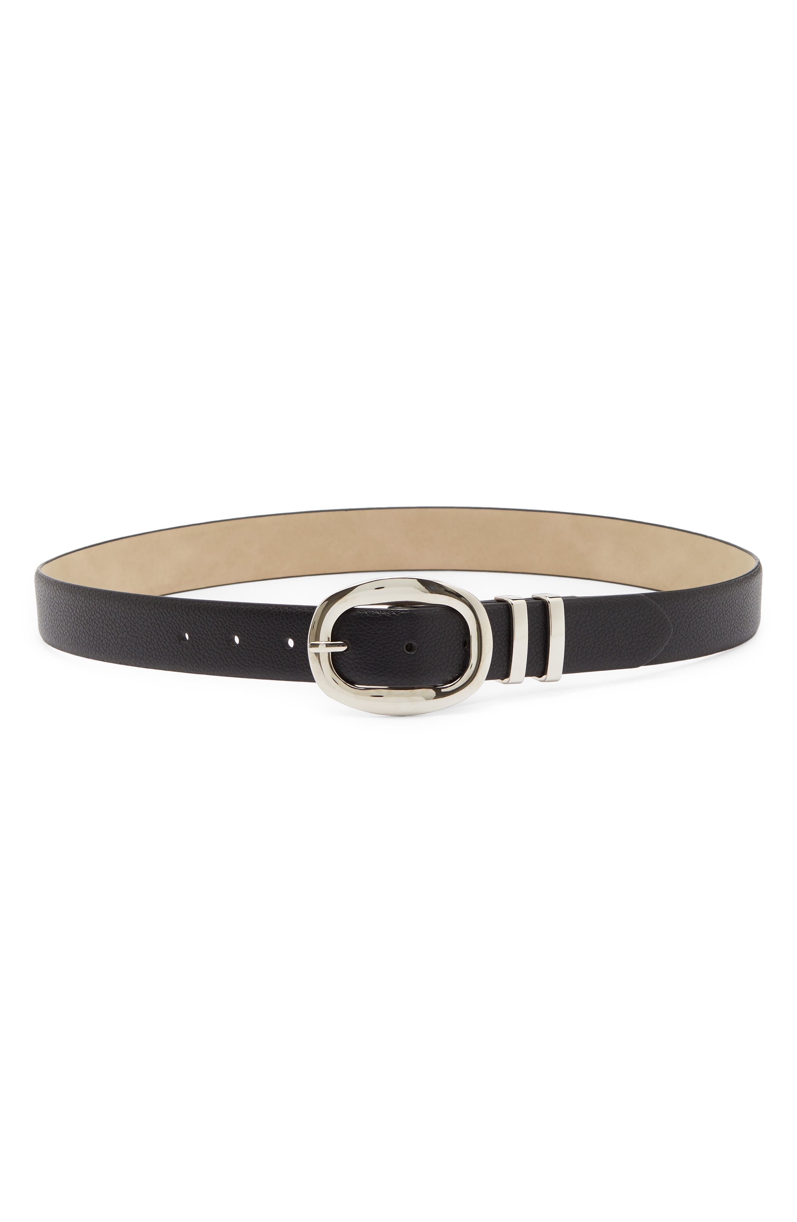 Center Bar Buckle Belt