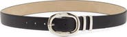 Nine West Center Bar Buckle Belt