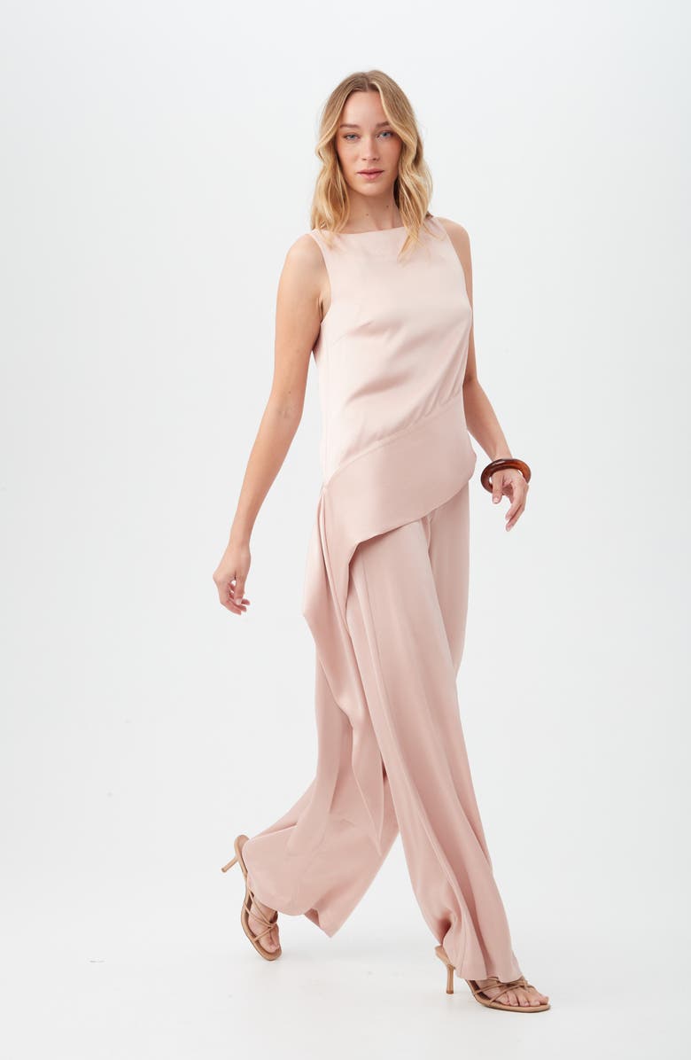 Trina Turk Makay Sleeveless Top, Alternate, color, Flawless Beige