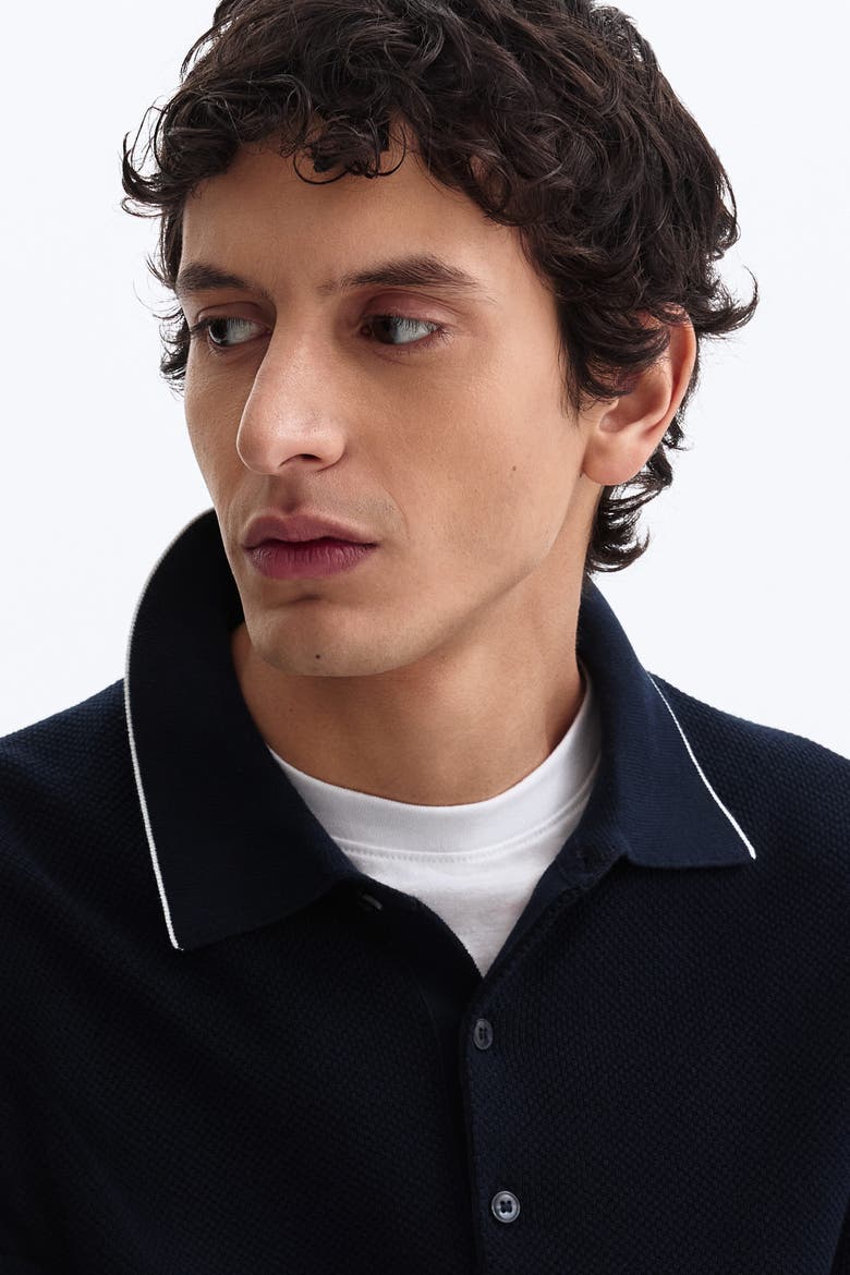 Slim Fit Polo Shirt, Alternate, color, Dark blue
