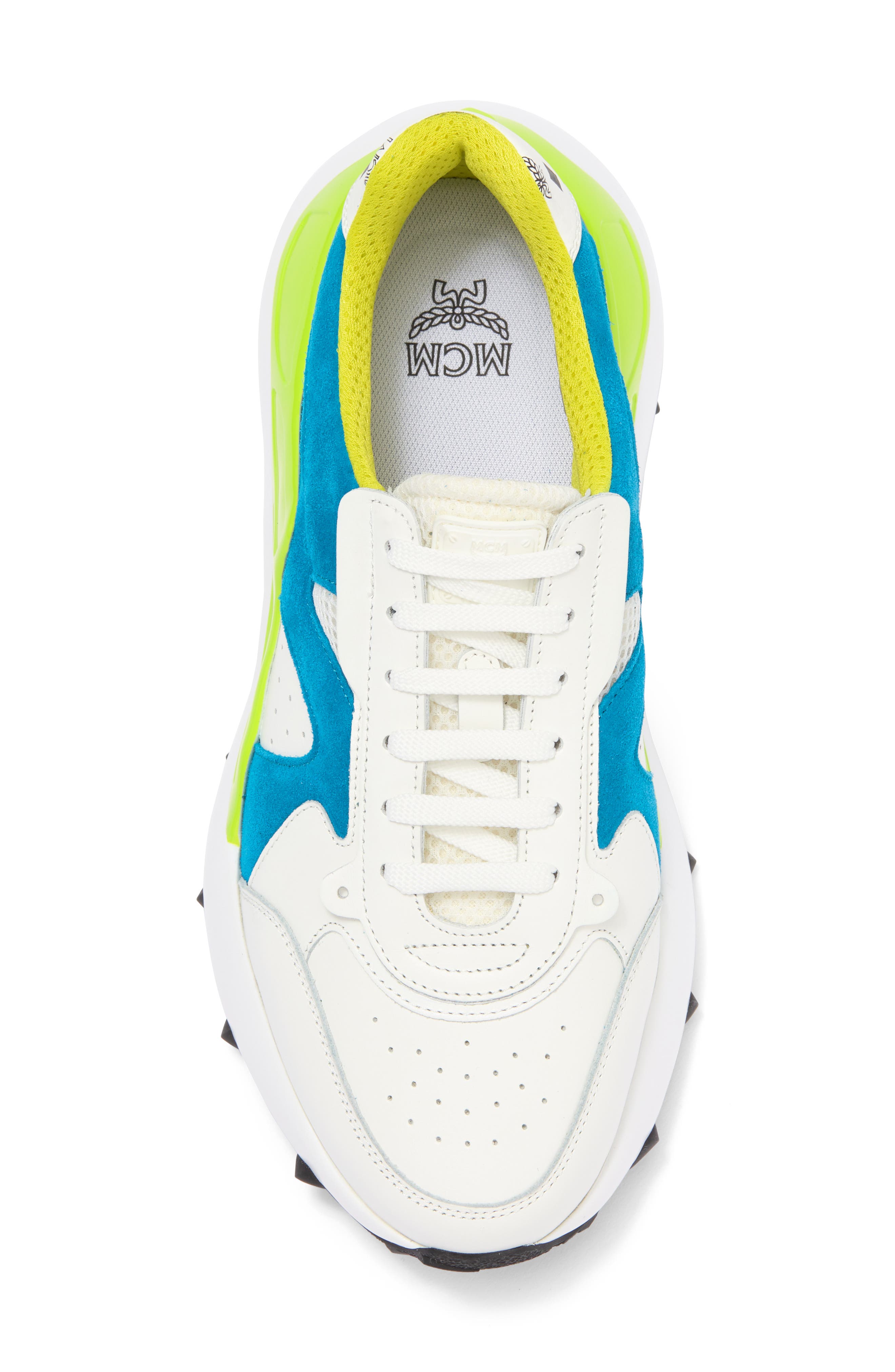 MCM Skystream Ocean Sneaker, Alternate, color, 