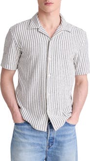 Madewell The Camp Shirt in Seaport Terry