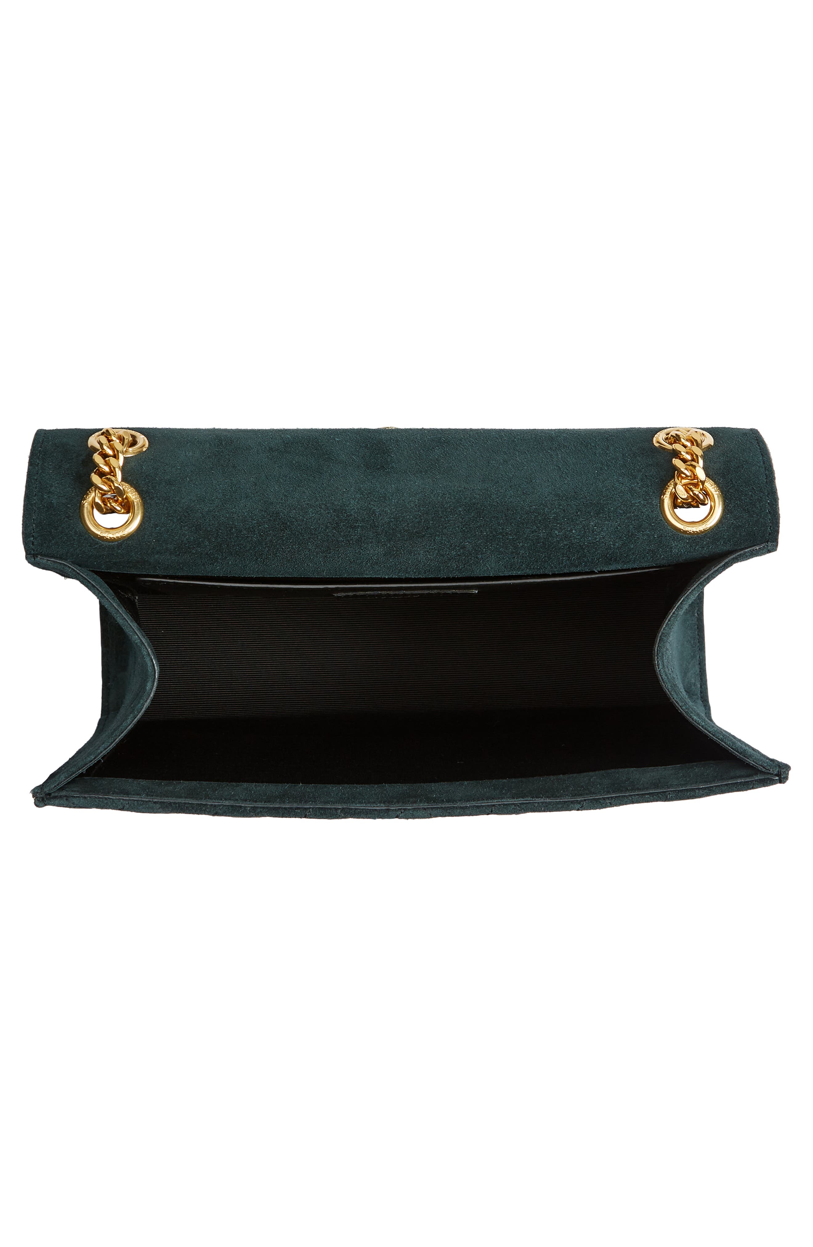 Medium Cassandra Suede Envelope Bag, Alternate, color, ALGAE