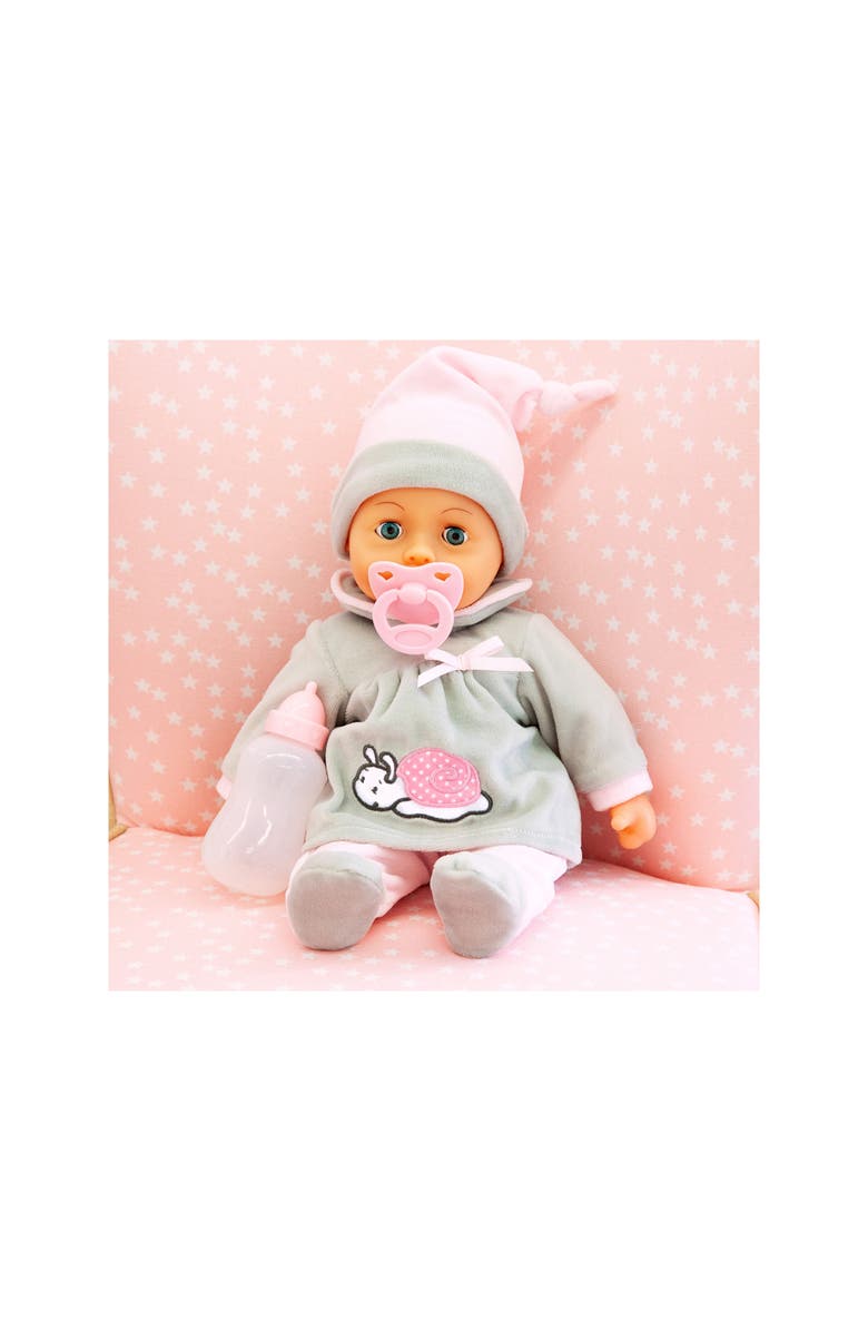 Bayer Design First Words 15 Inch Baby Doll, Alternate, color, Multicolored