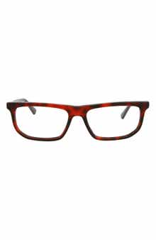 McQueen 54mm Core Square Optical Glasses