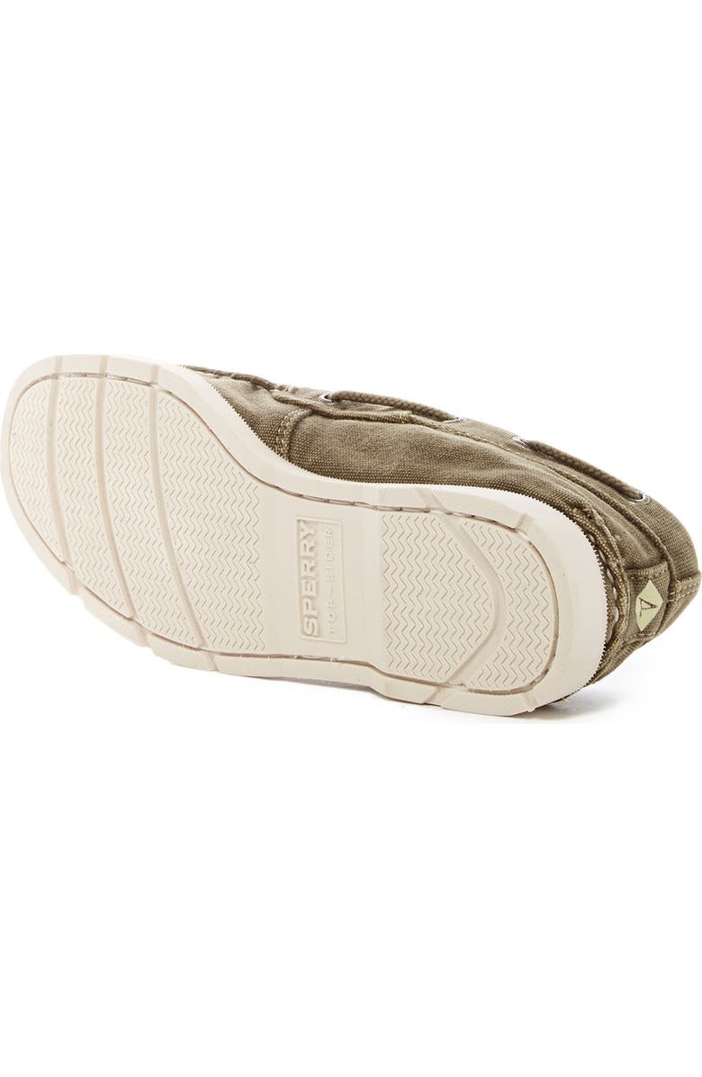 SPERRY TOP-SIDER<sup>®</sup> Leeward Washed Canvas Boat Shoe, Alternate, color,